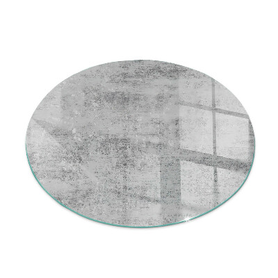 Redonda placa de vidrio para chimenea Textura de fondo abstracta