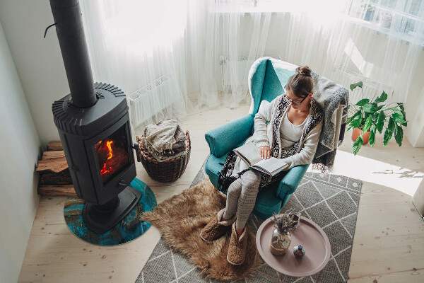 Redonda placa de protección para estufa Patrón orgánico abstracto