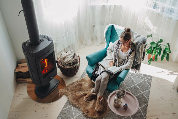 Redonda placa de protección para estufa Color marrón