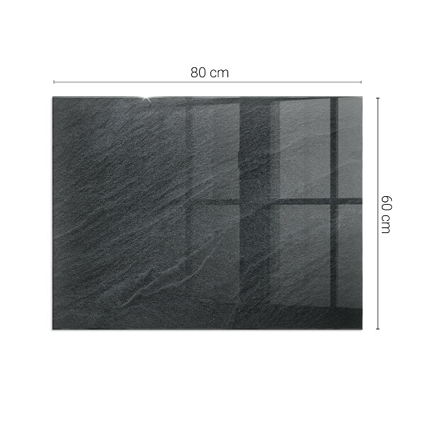 Rectangulare protector suelo para estufa de leña Textura de piedra natural