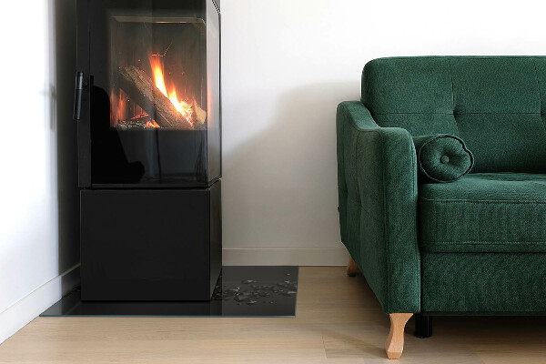 Rectangulare protector de suelo para estufa Nube abstracta de sólidos