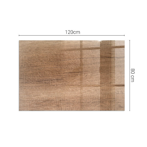 Rectangulare protector suelo para estufa de leña Patrón de madera natural