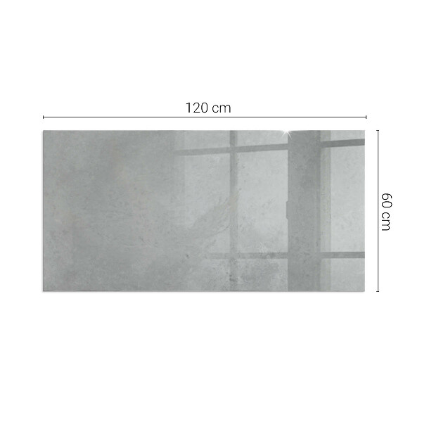 Rectangulare protector de suelo para estufa Textura de hormigón con efecto