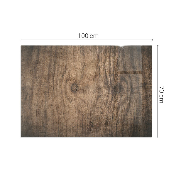 Rectangulare placa protección suelo estufa Patrón de madera natural