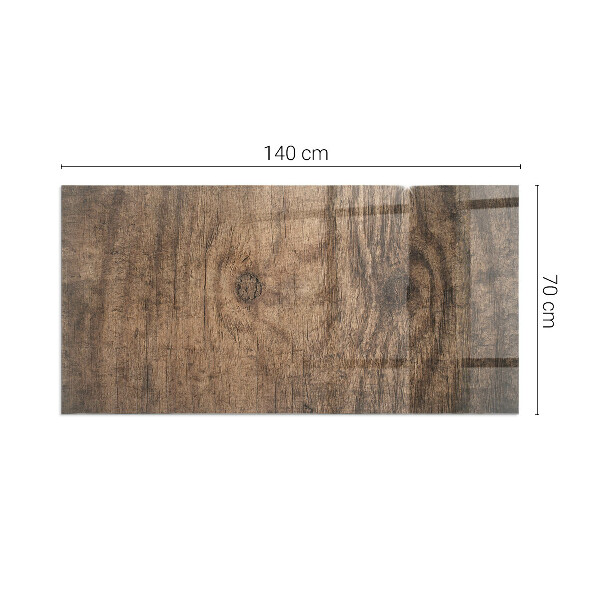 Rectangulare placa protección suelo estufa Patrón de madera natural