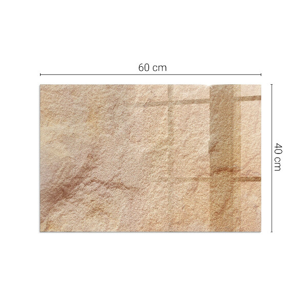 Rectangulare protector suelo para estufa de leña Textura de piedra natural