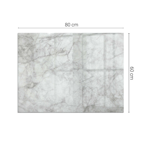 Rectangulare protector suelo para estufa de leña Patrón de estructura de mármol