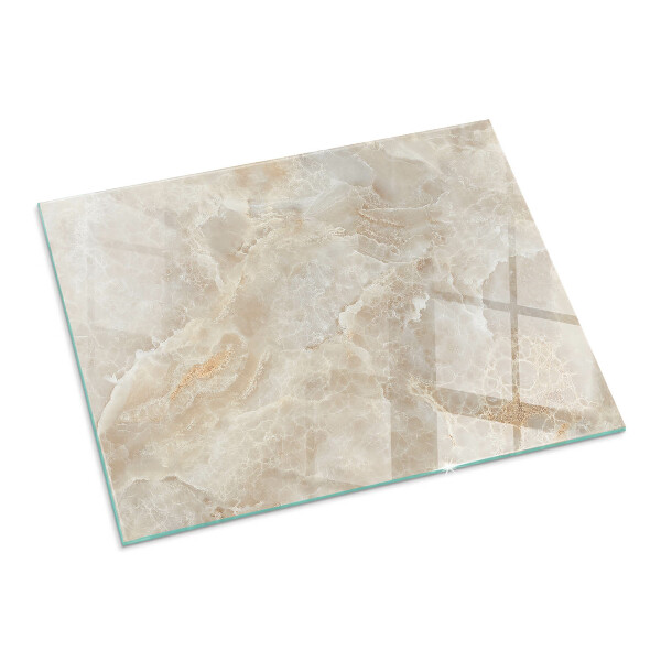 Rectangulare protector suelo para estufa de leña Patrón de piedra natural