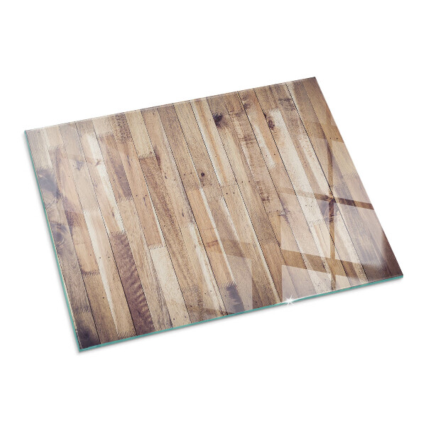 Rectangulare protector suelo para estufa de leña Tablero de madera en el diseño