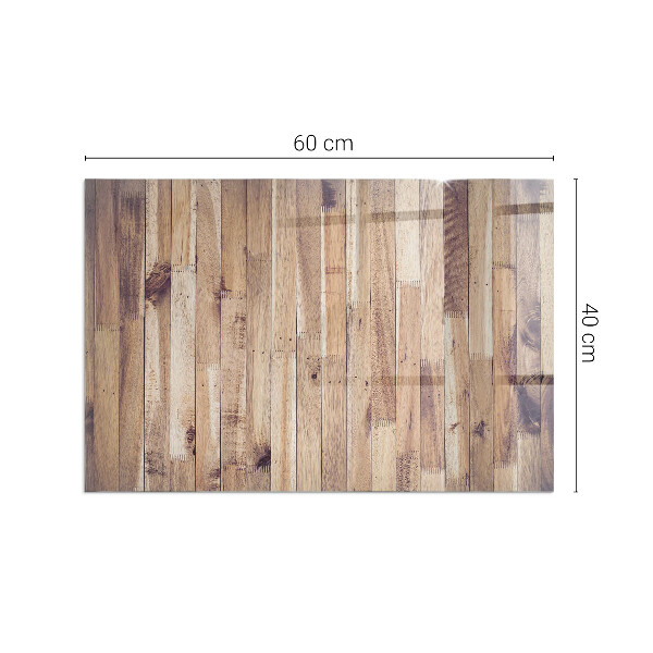 Rectangulare protector suelo para estufa de leña Tablero de madera en el diseño