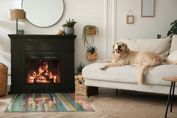 Rectangulare protector de suelo para estufa Tableros en diferentes tonos