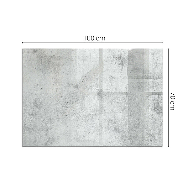 Rectangulare protector suelo para estufa de leña Textura de hormigón crudo