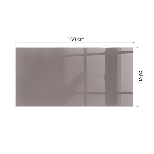 Rectangulare placa protección suelo estufa Color beige