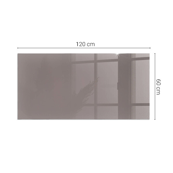 Rectangulare placa protección suelo estufa Color beige