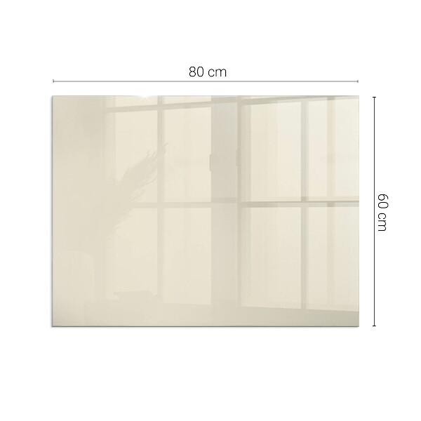 Rectangulare protector de suelo para estufa Color beige