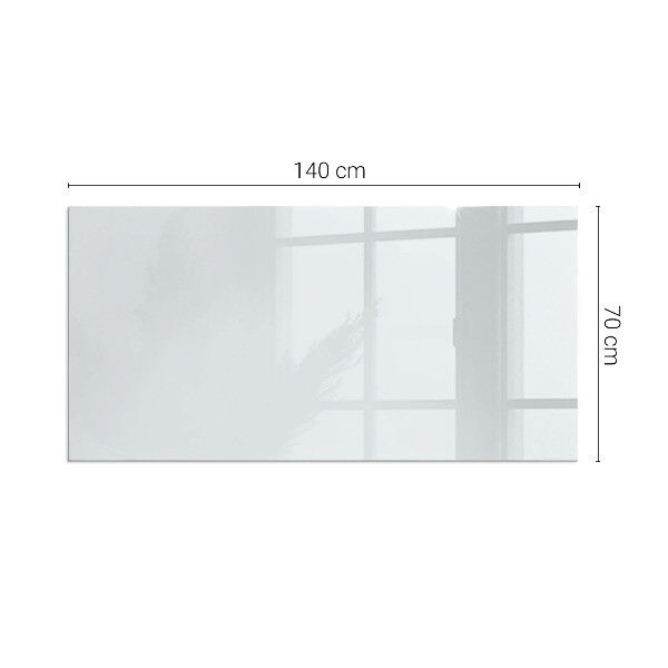 Rectangulare protector de suelo para estufa Color blanco