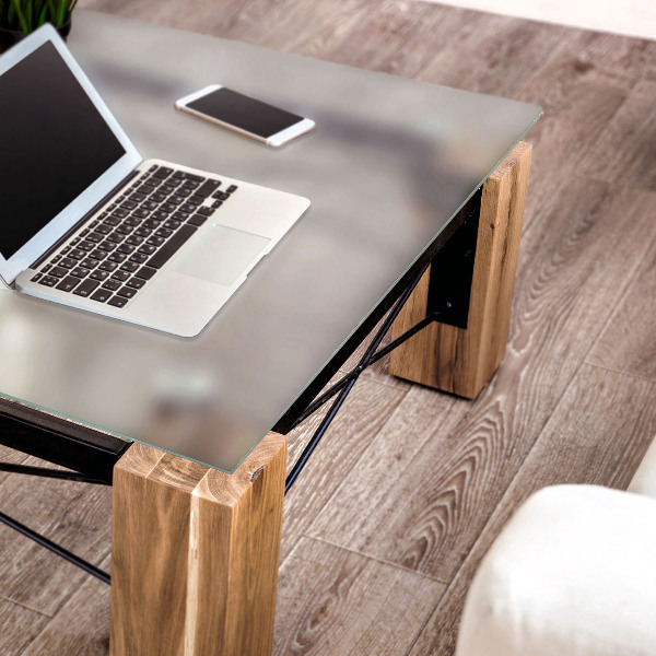 Tablero traslúcido para mesa cuadrada