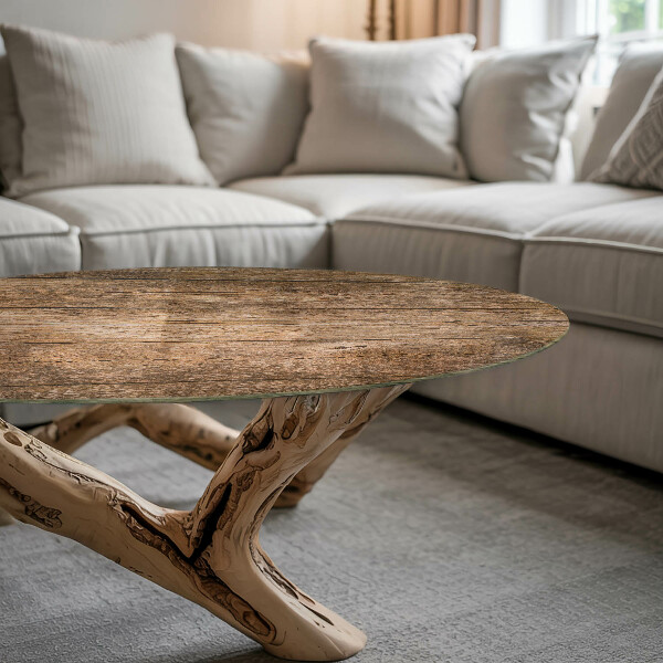 Tablero redondo para mesa Estructura de madera ecológica