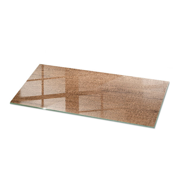 Tablero vidrio mesa rectangular El encanto de la madera natural