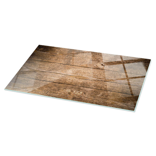 Tablero vidrio mesa rectangular Estructura de madera ecológica
