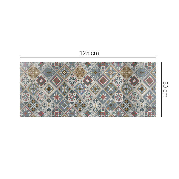 Tablero vidrio mesa rectangular Mosaicos decorativos con detalles