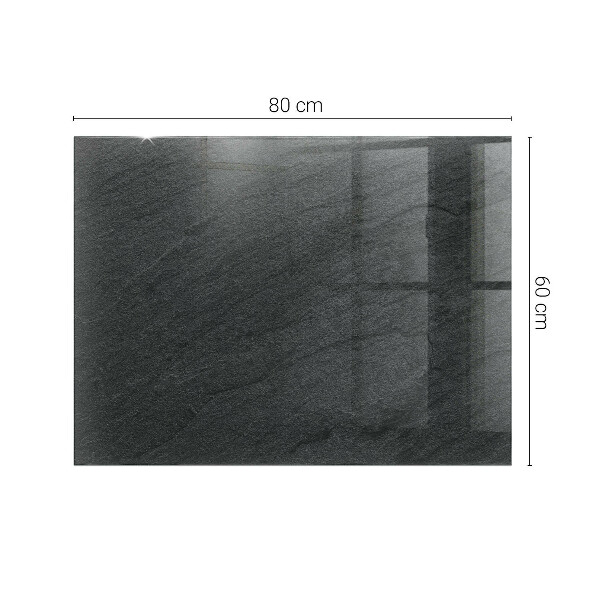 Tablero vidrio mesa rectangular Motivo de textura de piedra