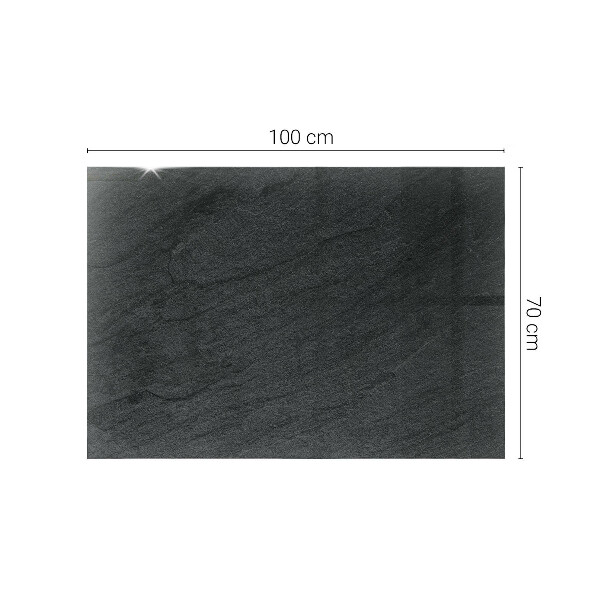 Tablero vidrio mesa rectangular Motivo de textura de piedra