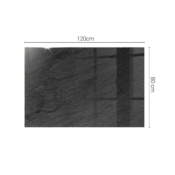 Tablero vidrio mesa rectangular Motivo de textura de piedra