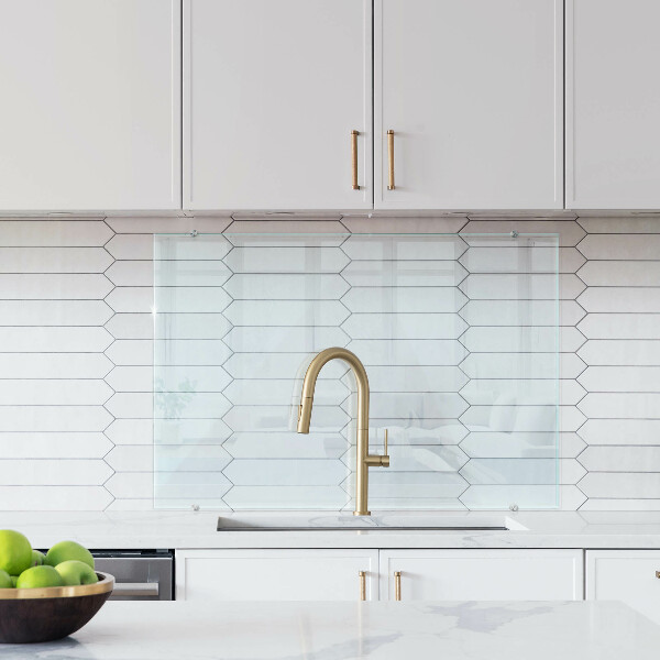 Panel para cocina transparente 100x70 cm