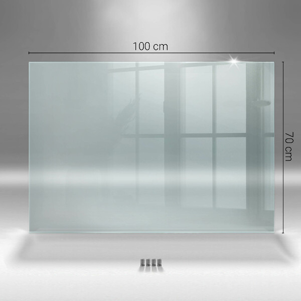 Panel para cocina transparente 100x70 cm