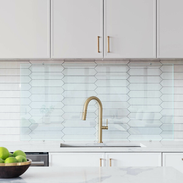 Panel para cocina transparente 140x70 cm