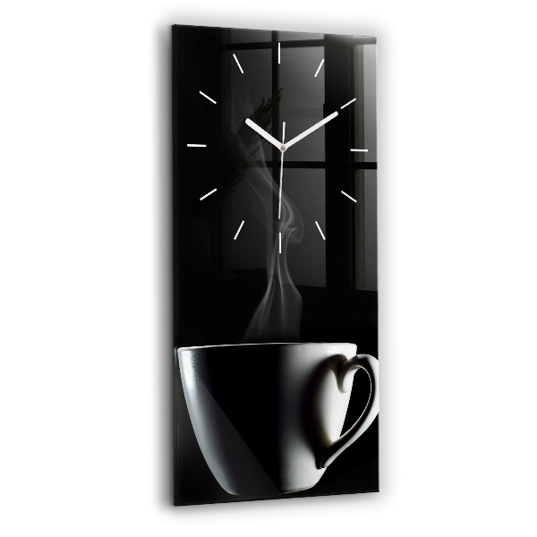 Reloj vertical Taza de café - espejomat.es