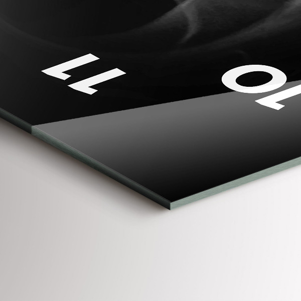 Reloj vertical Taza de café - espejomat.es