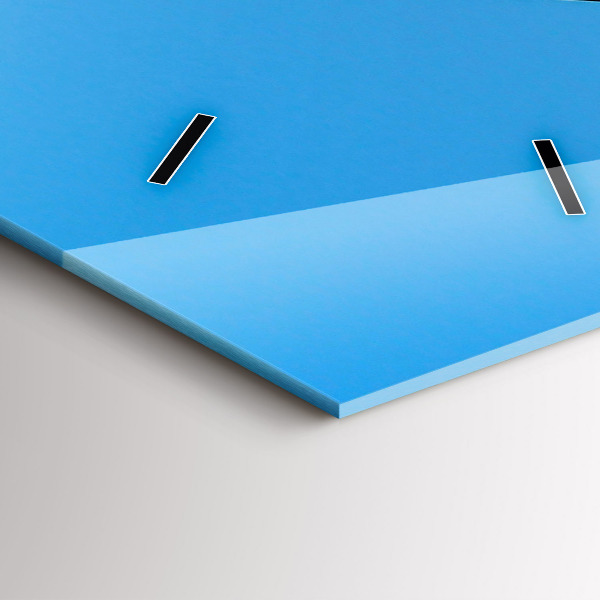 Reloj de cristal vertical Vista de montaña - espejomat.es