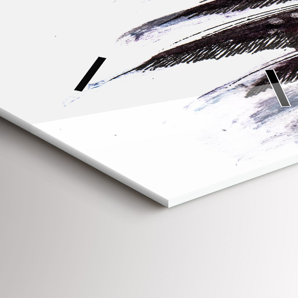 Reloj de cristal vertical Pájaros pintados - espejomat.es