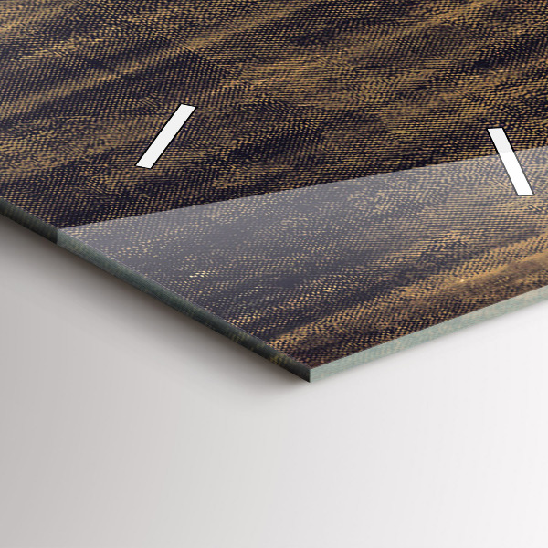 Reloj de vidrio vertical Impresionismo en el arte Mercado - espejomat.es