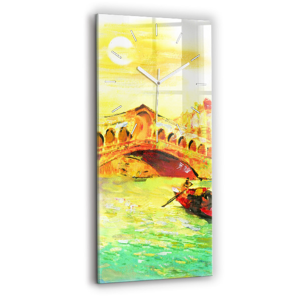 Reloj vertical Puente de Rialto de Venecia - espejomat.es