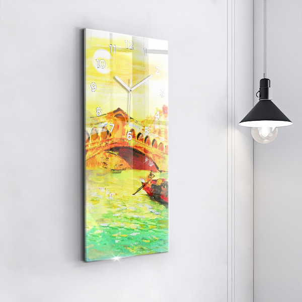 Reloj vertical Puente de Rialto de Venecia - espejomat.es