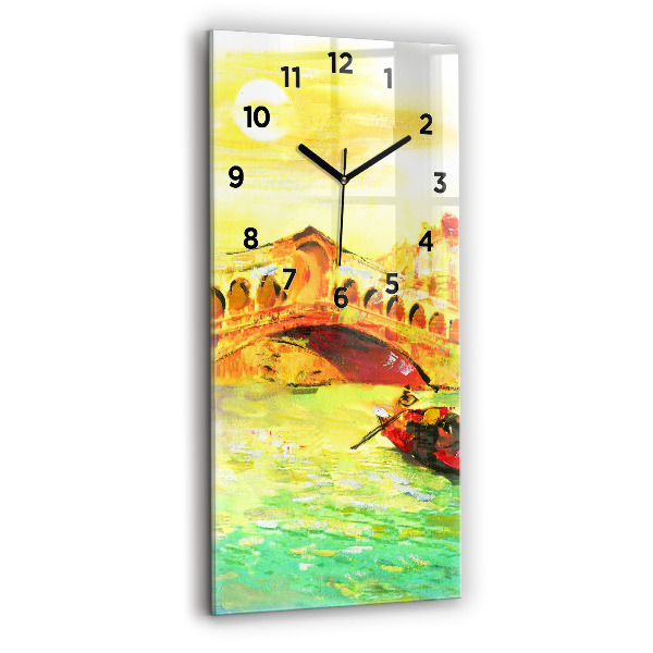 Reloj vertical Puente de Rialto de Venecia - espejomat.es