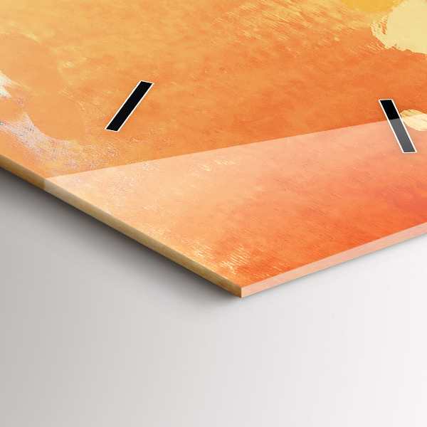 Reloj de vidrio vertical Amor platónico - espejomat.es