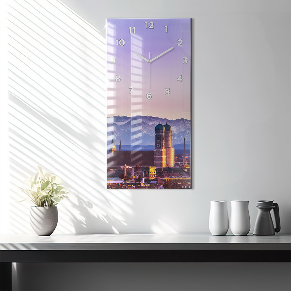 Reloj vertical Alpes Alemanes Munich - espejomat.es