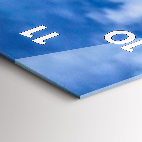 Reloj de cristal vertical Wroclaw - Casco antiguo - espejomat.es