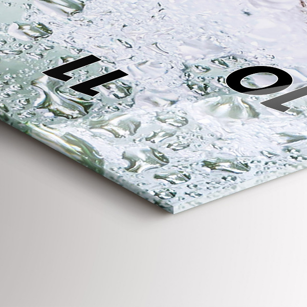 Reloj de vidrio vertical Jarra de cerveza - espejomat.es