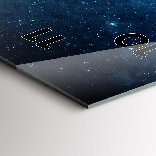 Reloj vertical La Tierra y la galaxia - NASA - espejomat.es