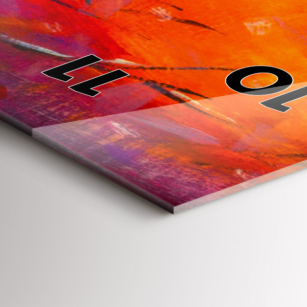 Reloj vertical Pareja en el bosque - espejomat.es