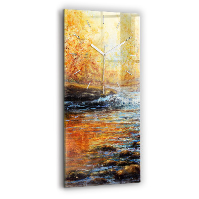 Reloj de cristal vertical Bellas artes - espejomat.es