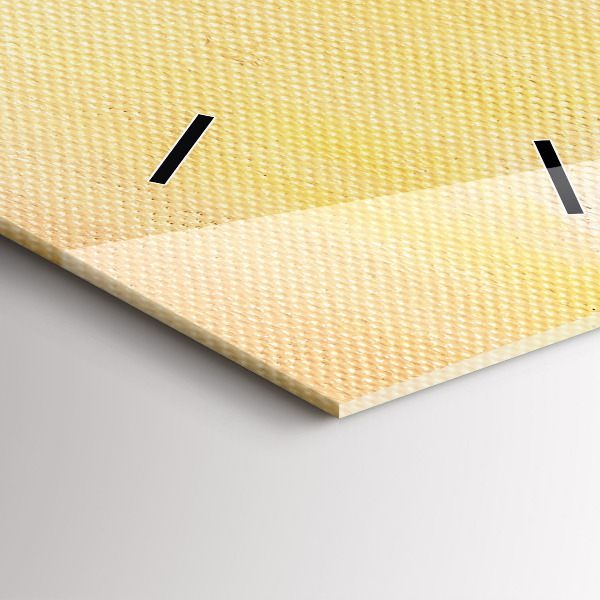 Reloj de cristal vertical Composición al óleo en un bosque - espejomat.es