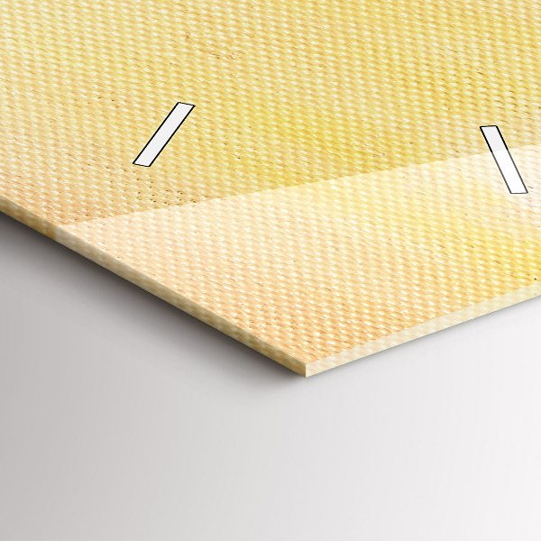 Reloj de cristal vertical Composición al óleo en un bosque - espejomat.es