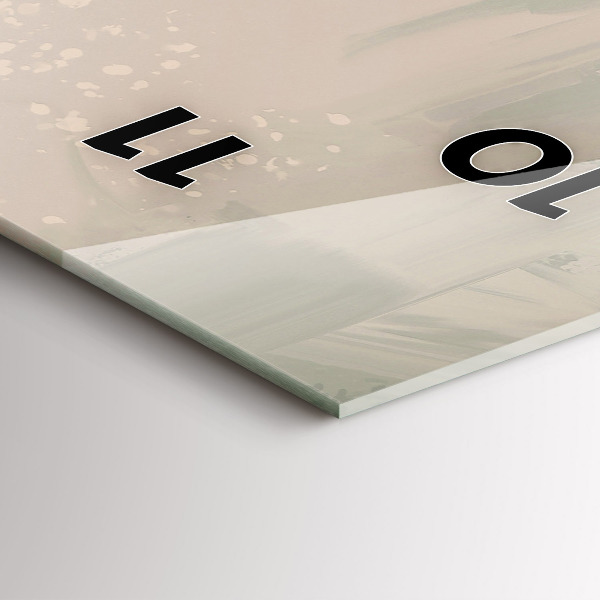 Reloj vertical Barcos de pesca en el puerto - espejomat.es