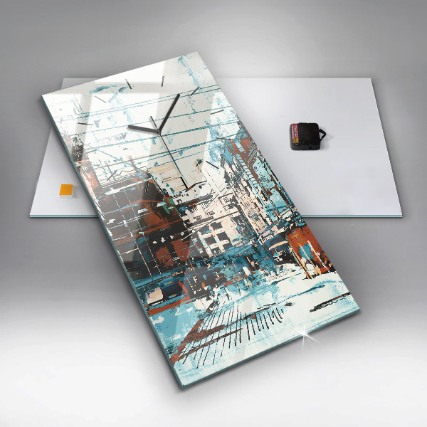 Reloj vertical Arte callejero - espejomat.es